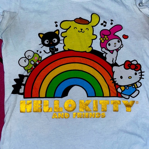 Hello kitty and friends shirt. Kids size 10/12 - Picture 3 of 4